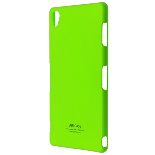 Чехол-накладка для Sony Xperia Z3 SGP зеленый