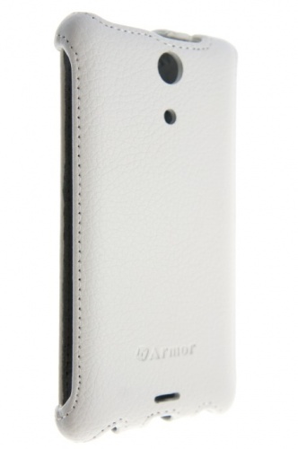 Чехол-раскладной для Sony Xperia ZR C5503 Armor белый фото 3