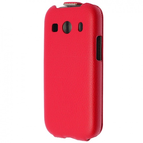Чехол-раскладной для Samsung G357 Galaxy Ace Style LTE Armor Full красный фото 3