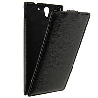 Чехол-раскладной для Sony Xperia C3 Aksberry черный