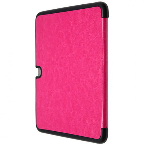 Чехол-книга для Samsung P5210 Galaxy Tab 3 10.1 T-style розовый фото 3