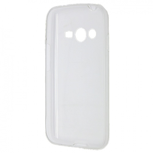 Чехол-накладка для Samsung G313 Galaxy Ace 4 Just Slim прозрачный фото 2