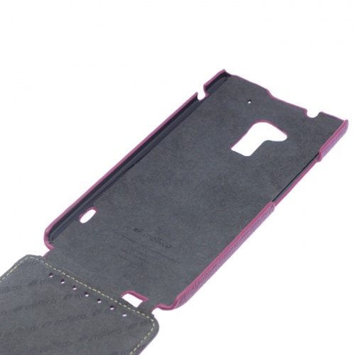 Чехол-раскладной для HTC One Max Melkco фиолетовый фото 2