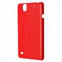 Чехол-накладка для Sony Xperia C4 Aksberry красный