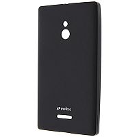 Чехол-накладка для Nokia Lumia XL Melkco TPU черный