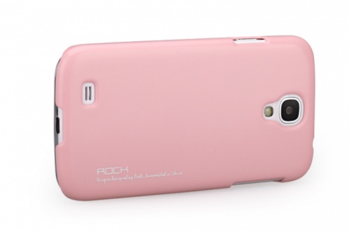 Чехол-накладка для Samsung i9500 Galaxy S4 Rock Naked Shell розовый фото 2