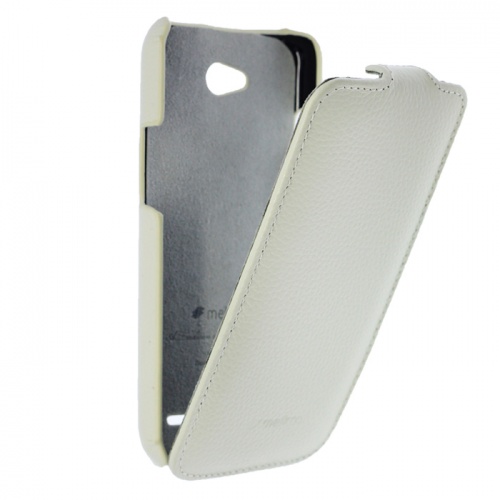 Чехол-раскладной для LG Optimus L90 D405/410 Melkco белый