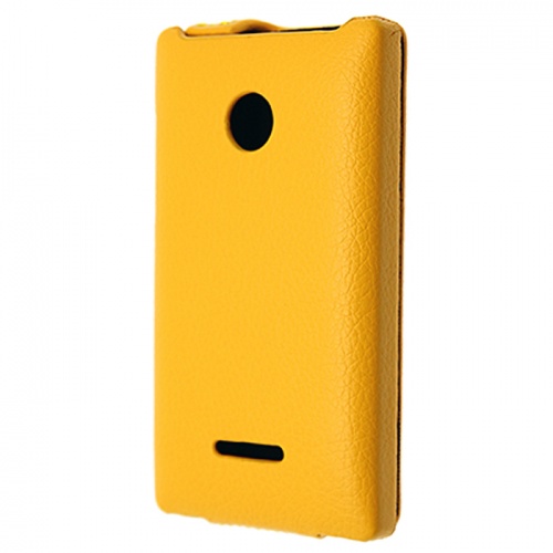 Чехол-раскладной для Microsoft Lumia 435 Aksberry оранжевый фото 2