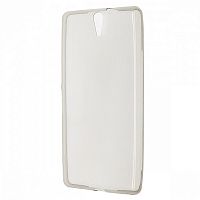Чехол-накладка для Sony Xperia C5 Just Slim серый