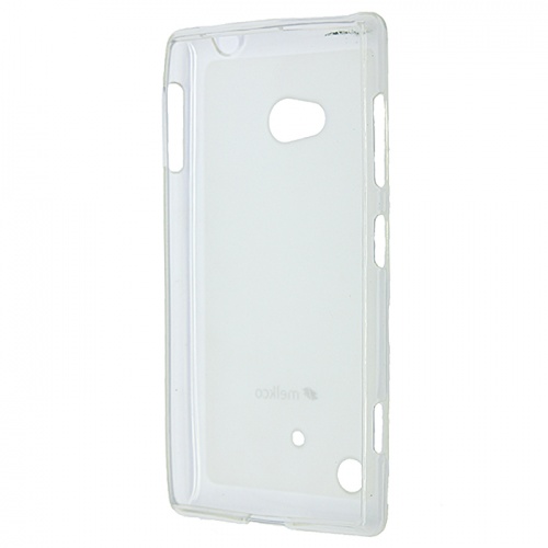 Чехол-накладка для Nokia Lumia 720 Melkco TPU прозрачный фото 2