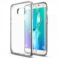 Чехол-накладка для Samsung Galaxy S6 Edge Plus Spigen Neo Hybrid Crystal SGP11719 серебристый 