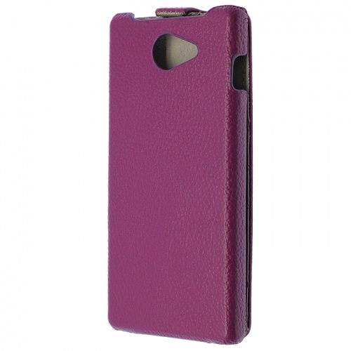 Чехол-раскладной для Sony Xperia M2 Sipo фиолетовый фото 3