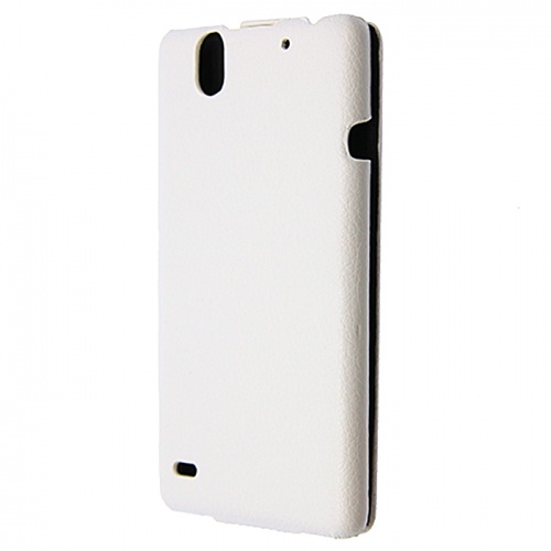 Чехол-раскладной для Sony Xperia C4 Aksberry белый фото 3