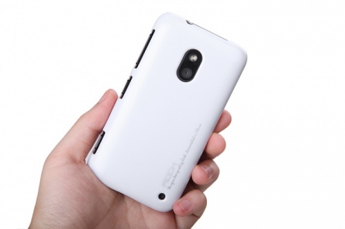Чехол-накладка для Nokia Lumia 620 Rock Naked Shell белый фото 6
