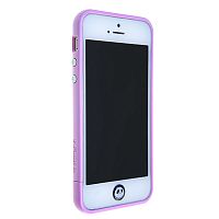 Бампер для iPhone 5/5S SGP Linear X розовый
