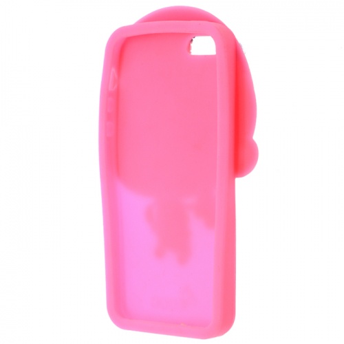 Чехол-накладка для iPhone 5/5S Moschino ENOO розовый фото 2