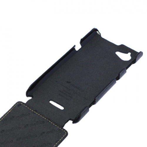 Чехол-раскладной для Sony Xperia L Melkco Jacka черный фото 3