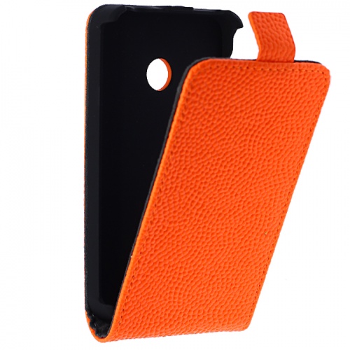 Чехол-раскладной для Nokia Lumia 530 iBox Classic оранжевый