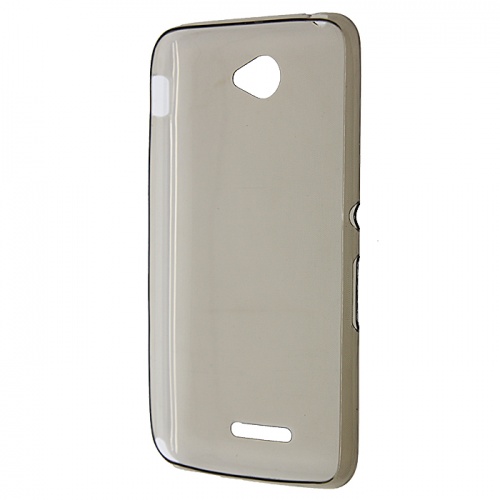 Чехол-накладка для Sony Xperia E4 Just Slim серый фото 2