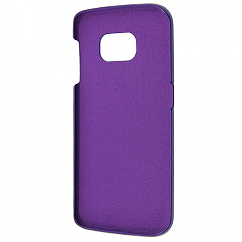 Чехол-накладка для Samsung Galaxy S6 Edge Aksberry Slim Soft фиолетовый фото 2
