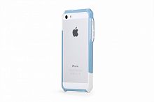 Бампер для iPhone 5/5S Rock Van Shell голубой