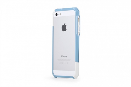Бампер для iPhone 5/5S Rock Van Shell голубой