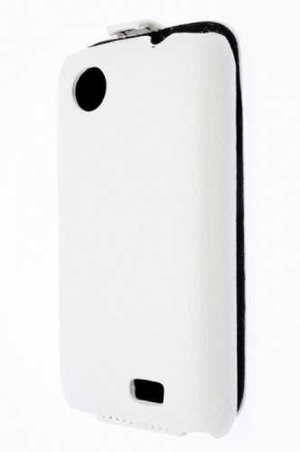 Чехол-раскладной для Lenovo A369 Aksberry белый фото 3