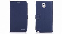 Чехол-книга для Samsung Galaxy Note 3 Nuoku BOOKNOTE3BLU синий