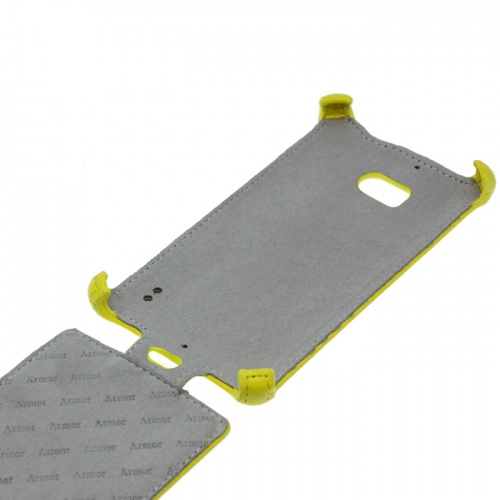 Чехол-раскладной для Nokia Lumia 930 Armor желтый фото 2