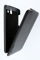 Чехол-раскладной для Huawei G730 Aksberry черный