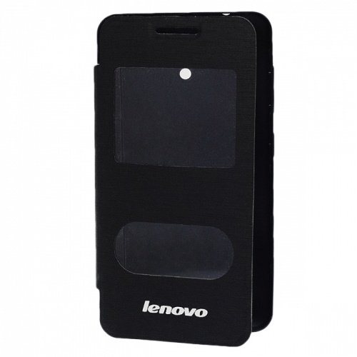 Чехол-книга для Lenovo A319i Flip Cover черный