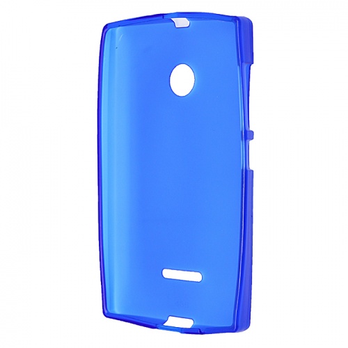 Чехол-накладка для Microsoft Lumia 435/532 Just синий фото 2