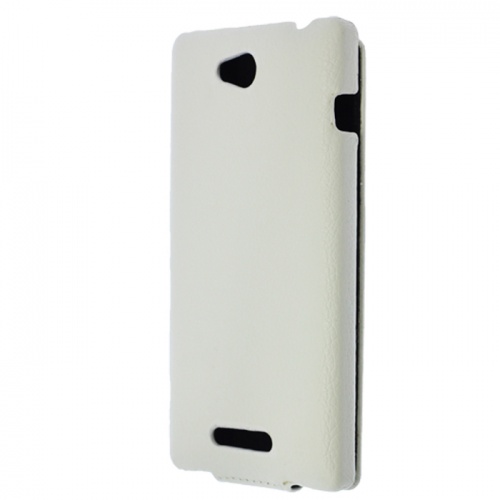 Чехол-раскладной для Sony Xperia C Aksberry белый фото 3