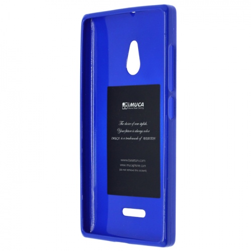 Чехол-накладка для Nokia Lumia XL iMuca синий фото 3