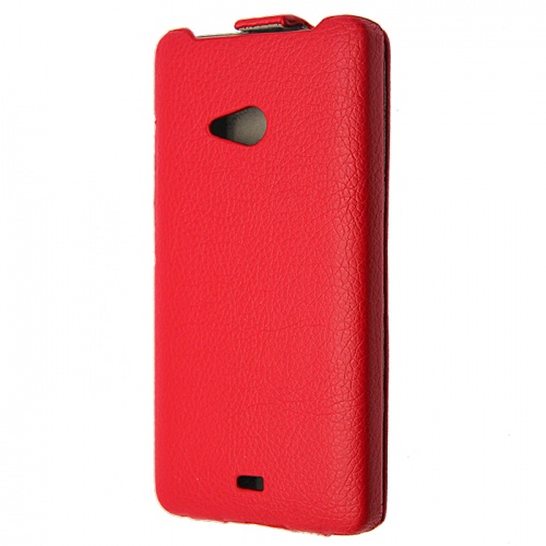 Чехол-раскладной для Microsoft Lumia 540 Armor Full красный фото 3