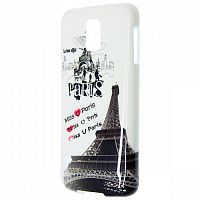 Чехол-накладка для Samsung i9600 Galaxy S5 Slip TPU Paris La tour Eiffel