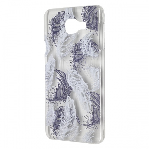 Чехол-накладка для Samsung Galaxy A7 2016 Deppa Limited Art Case Nature Boho перья