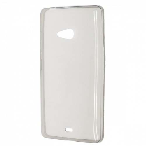 Чехол-накладка для Microsoft Lumia 540 Just Slim серый