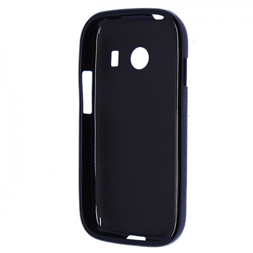 Чехол-накладка для Samsung G310 Galaxy Ace Style Silicone черный фото 2