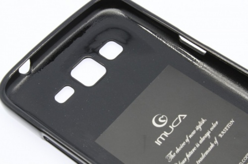 Чехол-накладка для Samsung G7102 Galaxy Grand 2 iMuca черный фото 2
