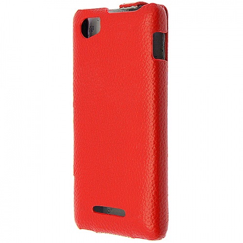 Чехол-раскладной для Sony Xperia M C1905 Sipo красный фото 3