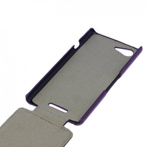 Чехол-раскладной для Sony Xperia E3 Art Case фиолетовый фото 2