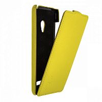 Чехол-раскладной для Asus ZenFone 5 A501CG Aksberry желтый