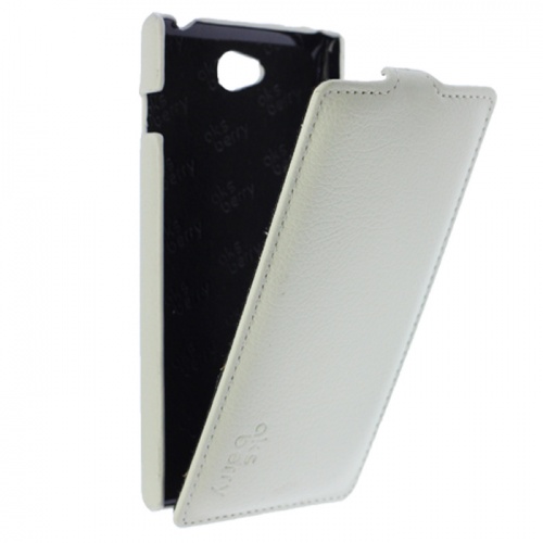 Чехол-раскладной для Sony Xperia C Aksberry белый