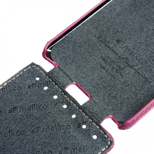 Чехол-раскладной для HTC Desire 600 Melkco фиолетовый фото 4