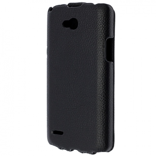 Чехол-раскладной для LG Optimus L80 Sipo черный фото 2