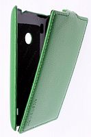 Чехол-раскладной для Nokia Lumia 520/525 Aksberry зеленый