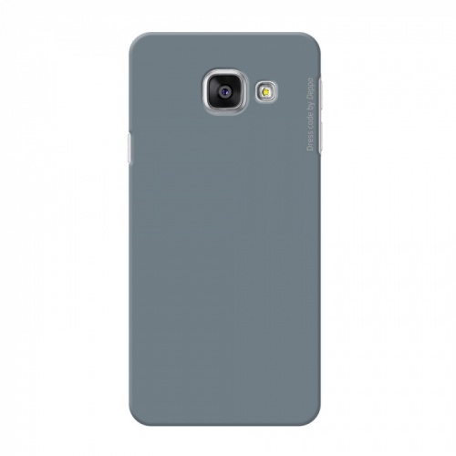 Чехол-накладка для Samsung Galaxy A3 2016 Deppa Air Case серый