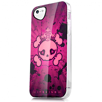 Чехол-накладка для iPhone 5/5S iTskins Phantom Pink Skull