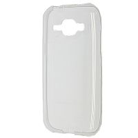 Чехол-накладка для Samsung Galaxy J1 Just Slim прозрачный